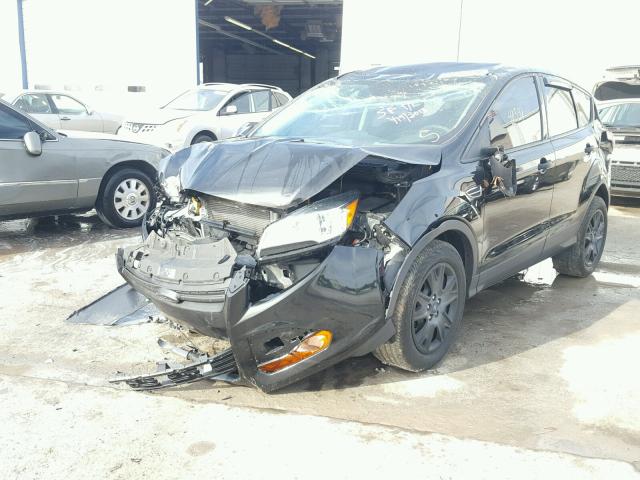 1FMCU0F75FUB65321 - 2015 FORD ESCAPE S BLACK photo 2