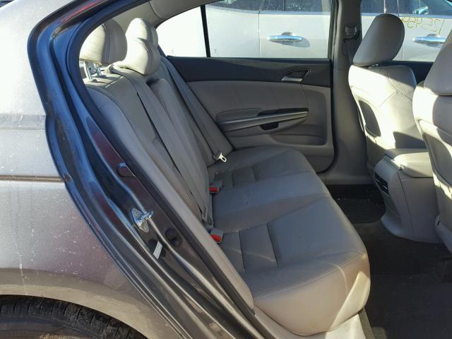 1HGCP2F80AA108469 - 2010 HONDA ACCORD EXL GRAY photo 6