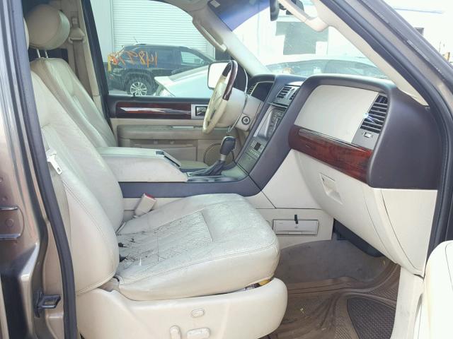 5LMFU28R83LJ12599 - 2003 LINCOLN NAVIGATOR GRAY photo 5