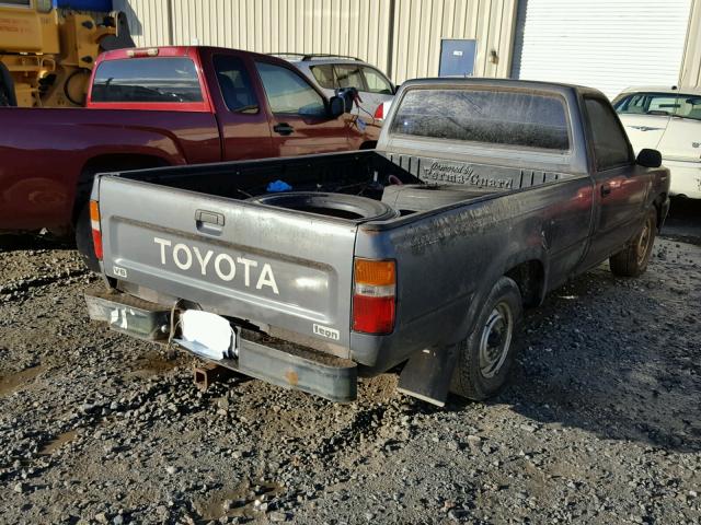 JT4VN82N0L5002871 - 1990 TOYOTA PICKUP 1 T GREEN photo 4