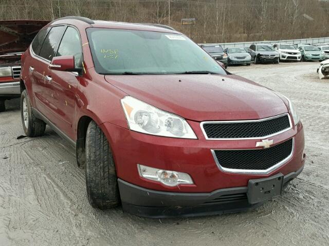 1GNLVGED0AJ245581 - 2010 CHEVROLET TRAVERSE L MAROON photo 1