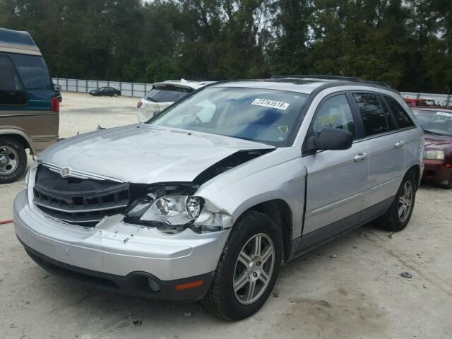 2A8GM68X38R654539 - 2008 CHRYSLER PACIFICA T SILVER photo 2