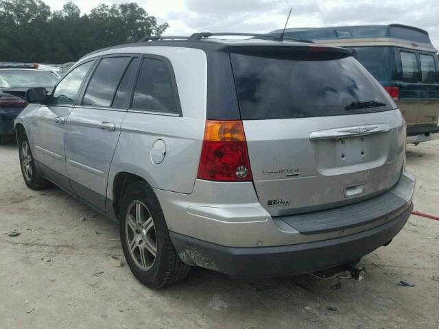 2A8GM68X38R654539 - 2008 CHRYSLER PACIFICA T SILVER photo 3