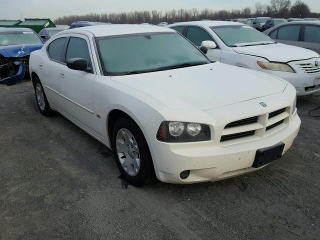 2B3KA43G06H508058 - 2006 DODGE CHARGER SE WHITE photo 1