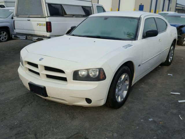 2B3KA43G06H508058 - 2006 DODGE CHARGER SE WHITE photo 2