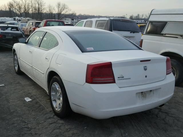 2B3KA43G06H508058 - 2006 DODGE CHARGER SE WHITE photo 3