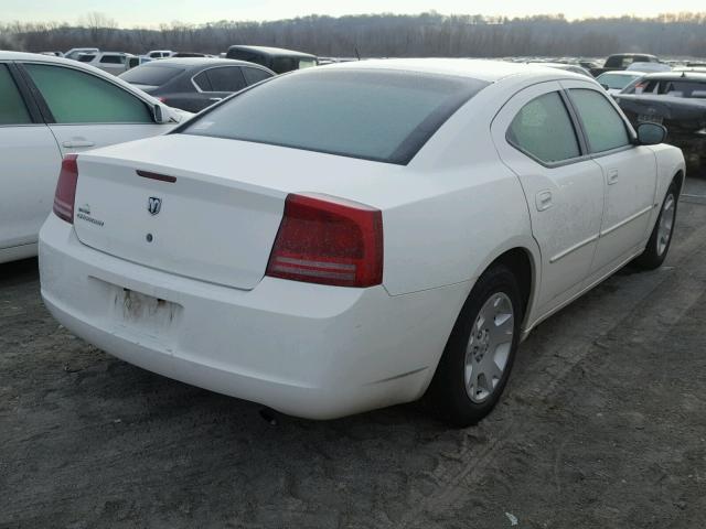 2B3KA43G06H508058 - 2006 DODGE CHARGER SE WHITE photo 4