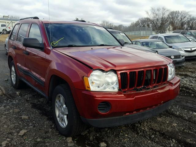 1J4GR48K25C672787 - 2005 JEEP GRAND CHER RED photo 1