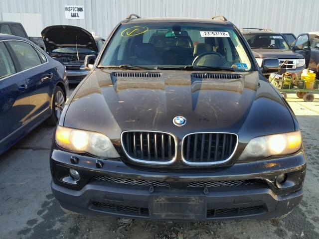 5UXFA13514LB09061 - 2004 BMW X5 3.0I BLACK photo 9