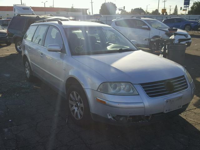 WVWVD63B93E014786 - 2003 VOLKSWAGEN PASSAT GLS SILVER photo 1