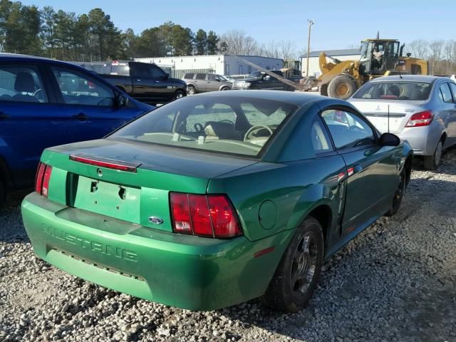 1FAFP4043YF290524 - 2000 FORD MUSTANG GREEN photo 4