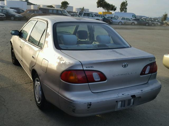 1NXBR12EXXZ218541 - 1999 TOYOTA COROLLA VE GOLD photo 3