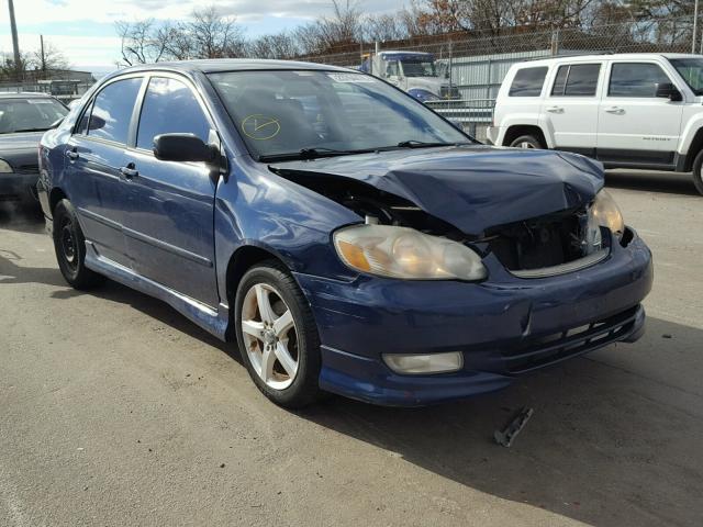 1NXBR32E64Z279487 - 2004 TOYOTA COROLLA CE BLUE photo 1