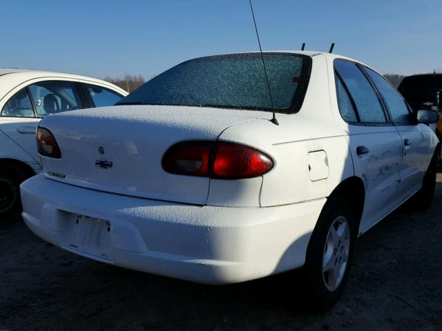 1G1JC5242Y7269721 - 2000 CHEVROLET CAVALIER WHITE photo 4