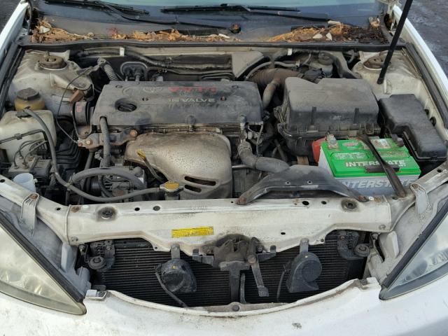 4T1BE32K02U080997 - 2002 TOYOTA CAMRY LE WHITE photo 7