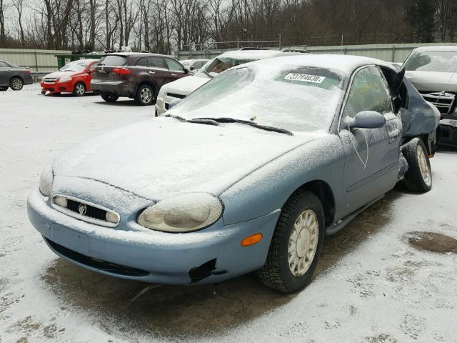 1MEFM50U4XG640002 - 1999 MERCURY SABLE GS BLUE photo 2