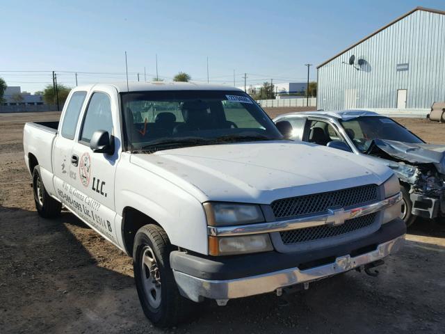 2GCEC19TX31401290 - 2003 CHEVROLET SILVERADO WHITE photo 1