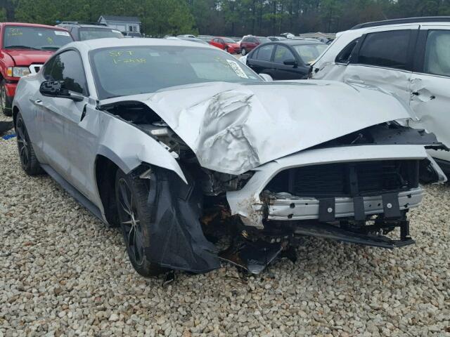 1FA6P8TH9G5278663 - 2016 FORD MUSTANG SILVER photo 1