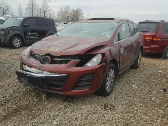 JM3ER2W50A0303380 - 2010 MAZDA CX-7 RED photo 2