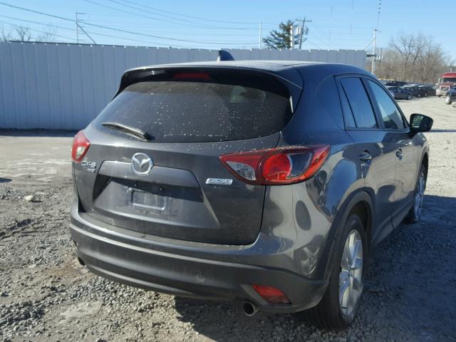 JM3KE4DY8E0411260 - 2014 MAZDA CX-5 GT GRAY photo 4