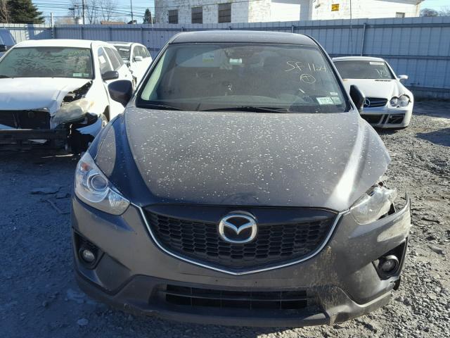 JM3KE4DY8E0411260 - 2014 MAZDA CX-5 GT GRAY photo 9