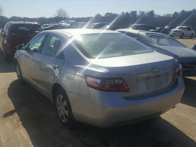 4T1BE46K87U619079 - 2007 TOYOTA CAMRY NEW SILVER photo 3