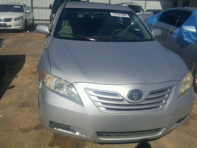 4T1BE46K87U619079 - 2007 TOYOTA CAMRY NEW SILVER photo 9