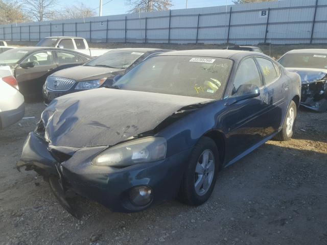 2G2WP552361217394 - 2006 PONTIAC GRAND PRIX TEAL photo 2