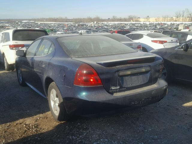 2G2WP552361217394 - 2006 PONTIAC GRAND PRIX Dəniz mavisi foto 3