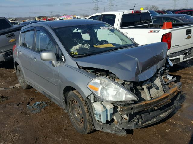 3N1BC13E18L368122 - 2008 NISSAN VERSA S SILVER photo 1