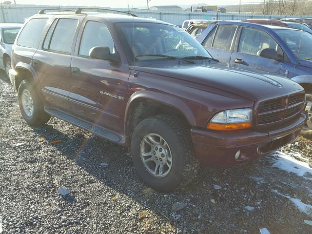 1B4HS28N21F517370 - 2001 DODGE DURANGO RED photo 9