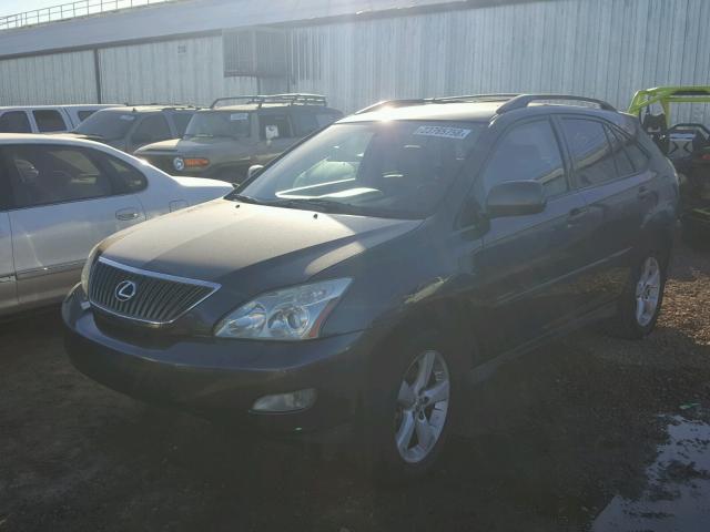 2T2HA31U34C025789 - 2004 LEXUS RX 330 BLACK photo 2