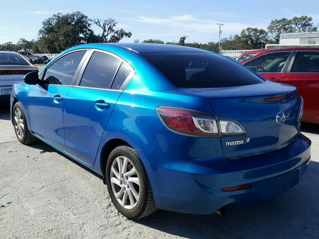 JM1BL1V72C1519125 - 2012 MAZDA 3 I BLUE photo 3