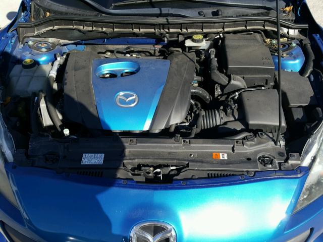 JM1BL1V72C1519125 - 2012 MAZDA 3 I BLUE photo 7