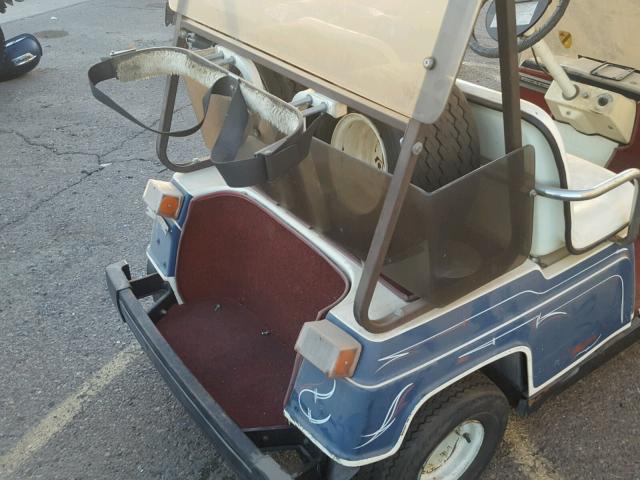 J24014735 - 1983 GOLF GOLF CART BLUE photo 6