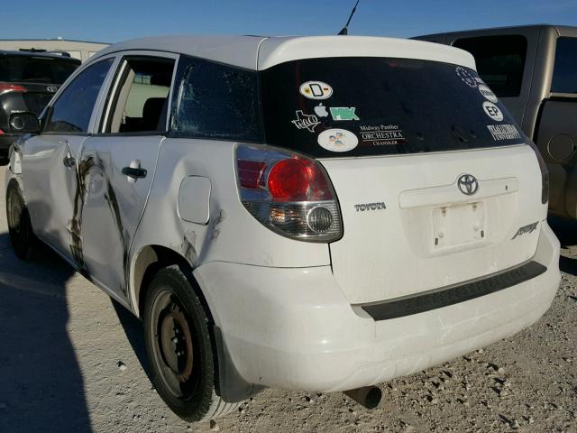 2T1KR32E85C551623 - 2005 TOYOTA COROLLA MA WHITE photo 3