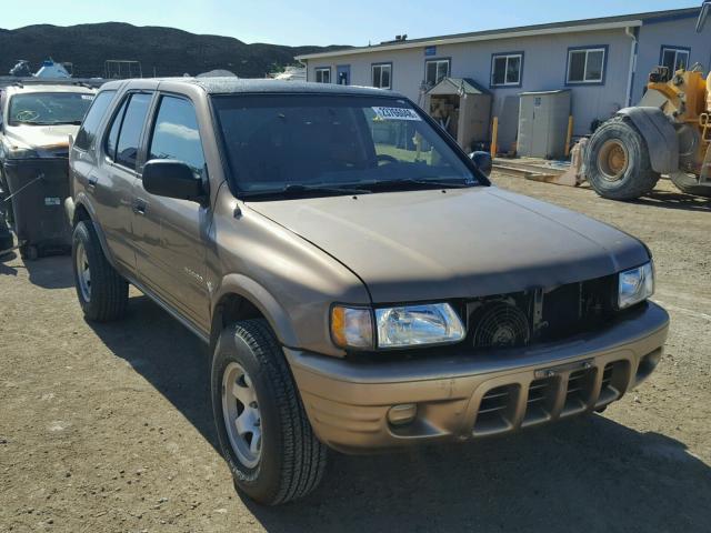 4S2CK58W124330033 - 2002 ISUZU RODEO S BROWN photo 1