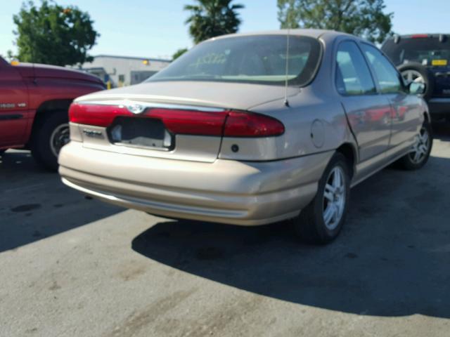 1FAFP6530WK294904 - 1998 FORD CONTOUR BA GOLD photo 4