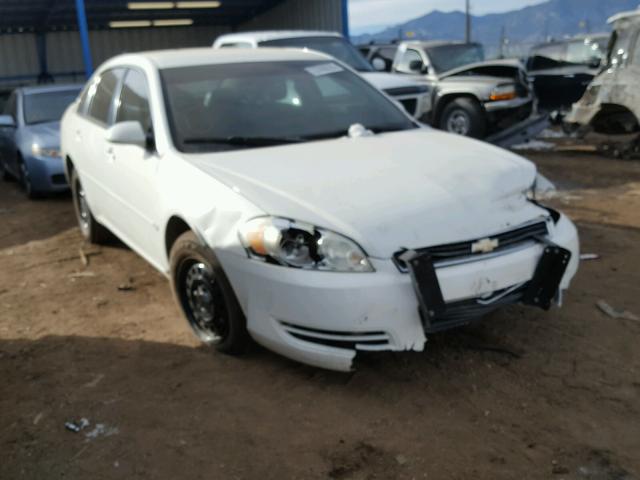 2G1WS551X69424196 - 2006 CHEVROLET IMPALA POL WHITE photo 1