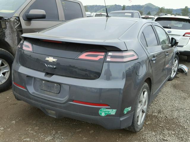 1G1RH6E45CU122194 - 2012 CHEVROLET VOLT CHARCOAL photo 4