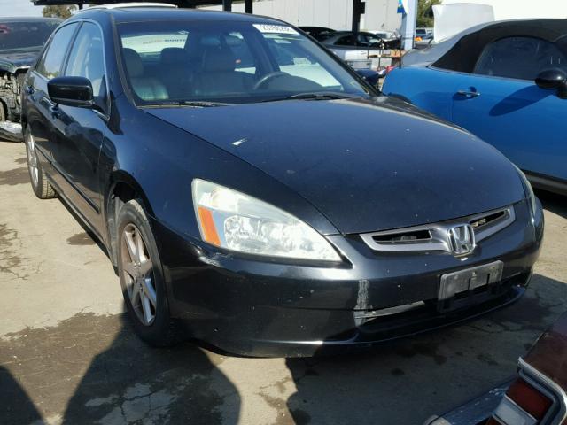 1HGCM66564A038910 - 2004 HONDA ACCORD EX BLACK photo 1