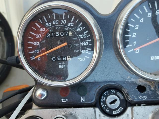 JS1GM51A022100740 - 2002 SUZUKI GS500 BLACK photo 8