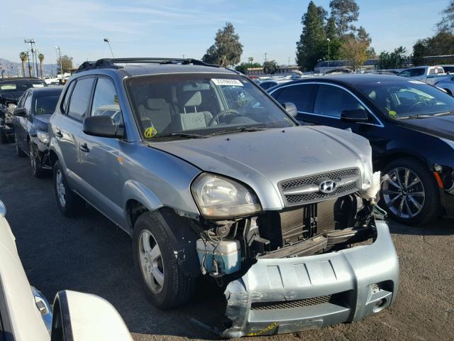 KM8JM12B55U223627 - 2005 HYUNDAI TUCSON GL GRAY photo 1