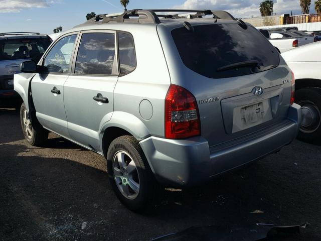 KM8JM12B55U223627 - 2005 HYUNDAI TUCSON GL GRAY photo 3