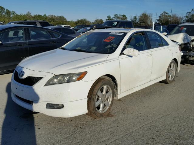 4T1BE46K47U670966 - 2007 TOYOTA CAMRY NEW WHITE photo 2