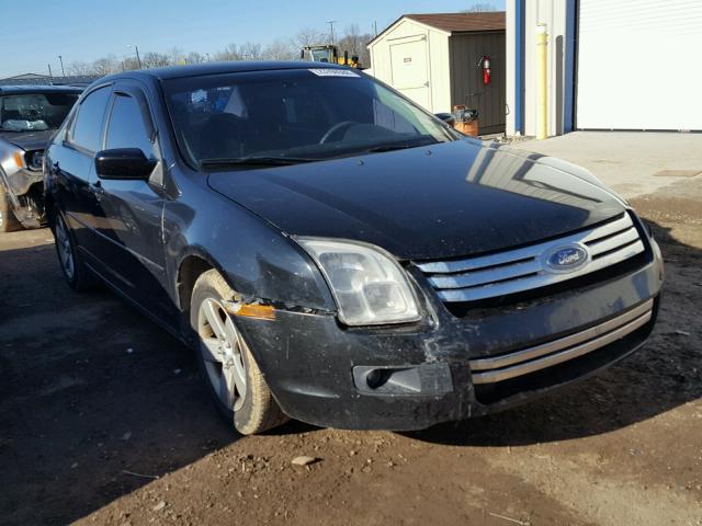 3FAHP07Z38R270022 - 2008 FORD FUSION SE BLACK photo 1