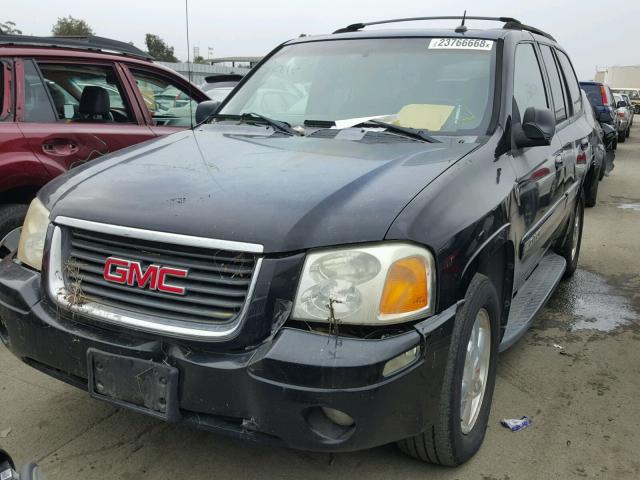 1GKDS13S842157143 - 2004 GMC ENVOY BLACK photo 2