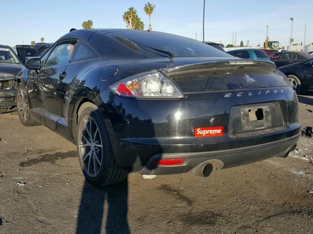 4A31K5DF8CE004442 - 2012 MITSUBISHI ECLIPSE GS BLACK photo 3