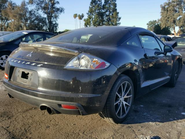 4A31K5DF8CE004442 - 2012 MITSUBISHI ECLIPSE GS BLACK photo 4