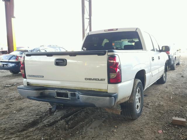 2GCEC13T941376439 - 2004 CHEVROLET SILVERADO WHITE photo 4